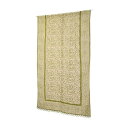 のれん アラベスク 85×150cm カーキ 00064314014【お寄せ品、返品キャンセル不可。欠品終売時連絡あり】