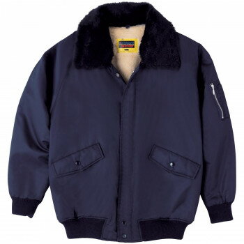 桑和 4600 パイロットジャンパー 4Lサイズ ネイビー(1) ProtectWinter【お寄せ品、返品キャンセル不可。欠品終売時連絡あり】