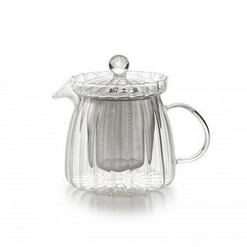 耐熱ガラス　フリル ティーポット L　T-770580【お寄せ品、返品キャンセル不可。欠品終売時連絡あり】