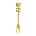 ブラスカトラリー フラワー ベロニカ フォーク ゴールド KI050485【お寄せ品、返品キャンセル不可。欠品終売時連絡あり】