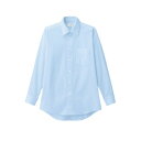 ボンマックス FB5040M メンズレギュラーカラー長袖シャツ サックス (7) サイズ:LL FACEMIX【お寄せ品、返品キャンセル不可。欠品終売時連絡あり】(4)