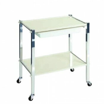 【直送品】高田ベッド製作所 TRワーゴン(キャスター付き) スチールワゴン TB-35-01【お寄せ品、返品キャンセル不可。欠品終売時連絡あり】