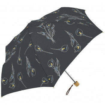 三国 裏黒コーティング晴雨兼用折りたたみ傘 カラー 黒 S2516502【お寄せ品、返品キャンセル不可。欠品終売時連絡あり】