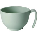 木目持ちやすい茶碗ハンドル付 NBLS1HB グリーン 515009 E1612【お寄せ品、返品キャンセル不可。欠品終売時連絡あり】(4)