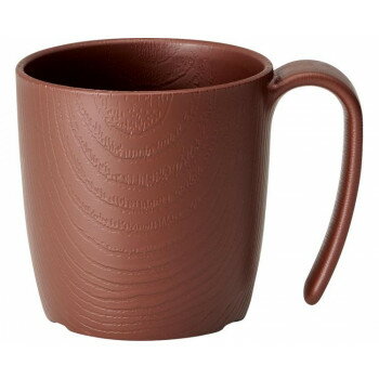 木目持ちやすいコップ NMGS1HB ブラウン 515017 E1613【お寄せ品、返品キャンセル不可。欠品終売時連絡あり】