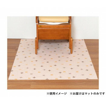 消臭ポータブルトイレマット KC-02 ベージュ 278840 T0655【お寄せ品、返品キャンセル不可。欠品終売時連絡あり】