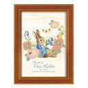 【メール便】 ユーパワー ピーターラビットポストカードアート 「ピーターとフラワー」 ピンク PF-00832【お寄せ品、返品キャンセル不可。欠品終売時連絡あり...