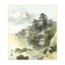 色紙 伊藤渓山 名山爛漫 24.2×27.2cm K1-21A【お寄せ品、返品キャンセル不可。欠品終売時連絡あり】(3)