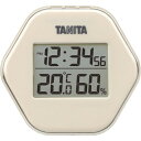TANITA タニタ デジタル温湿度計 TT-573 アイボリー【お寄せ品、返品キャンセル不可。欠品終売時連絡あり】
