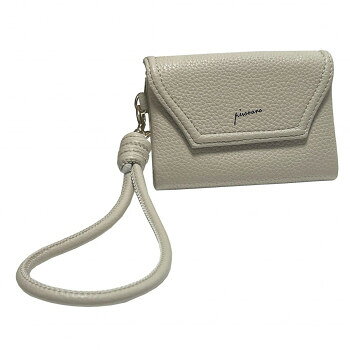 DAICO Pisoraro(ピソラロ) pastel キー付ミニウォレット ベージュ PR225【お寄せ品、返品キャンセル不可。欠品終売時連絡あり】