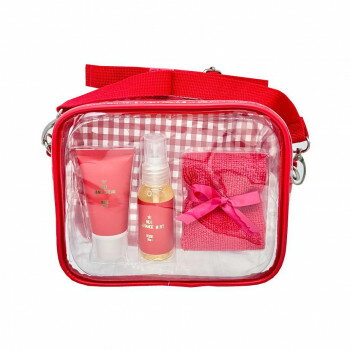 NUI ヌイ ショルダーポーチバックセット レッド ローズ【お寄せ品、返品キャンセル不可。欠品終売時連絡あり】