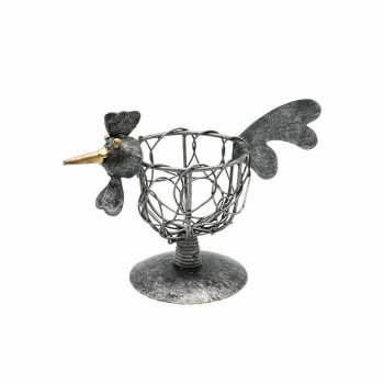 ブリキ ニワトリ ワイヤートレイ S 10225810477【お寄せ品、返品キャンセル不可。欠品終売時連絡あり】