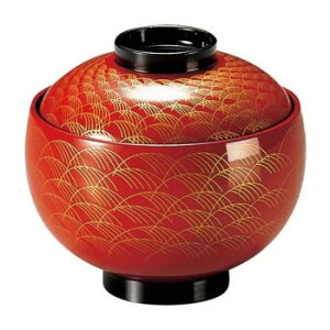 3.1寸布袋椀 朱武蔵野(内黒) 33100230【お寄せ品、返品キャンセル不可。欠品終売時連絡あり】
