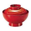 (食洗機対応)4寸仙才椀 朱アヤトリ(内黒) 32600950【お寄せ品、返品キャンセル不可。欠品終売時連絡あり】