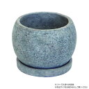 村田屋産業 セメントストーンポット S 1690【お寄せ品、返品キャンセル不可。欠品終売時連絡あり】(4)