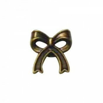 【メール便】 ソウヒロ joint クラフトパーツ ネジ式カシメ リボン 2個入 アンティークゴールド JTMP-65【お寄せ品、返品キャンセル不可。欠品終売時連絡あり】