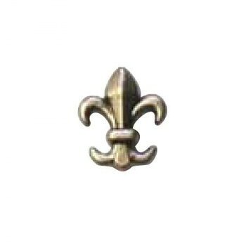 【メール便】 ソウヒロ joint クラフトパーツ ネジ式カシメ ユリ 2個入 アンティークシルバー JTMP-68【お寄せ品、返品キャンセル不可。欠品終売時連絡あり】