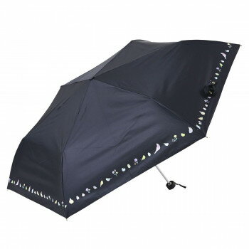 ニフティカラーズ 遮光ミニ55 ことりたち 晴雨兼用日傘 折傘 ネイビー 2468NV【お寄せ品、返品キャンセル不可。欠品終売時連絡あり】