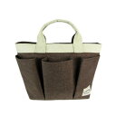 優美社 4069-00 Cacha Cacha (カチャカチャ) スリーポケット ランチバッグ ブラウン【お寄せ品、返品キャンセル不可。欠品終売時連絡あり】(4)