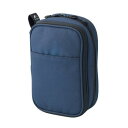 LIHIT LAB.(リヒトラブ) ALTNA×CORDURA ツールポーチ(ダブル) ネイビー A-7765-11【お寄せ品、返品キャンセル不可。欠品終売時連...