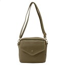 優美社 6250-00 チエミサックス(chiemi sacs) ショルダーバッグ カーキ【お寄せ品、返品キャンセル不可。欠品終売時連絡あり】