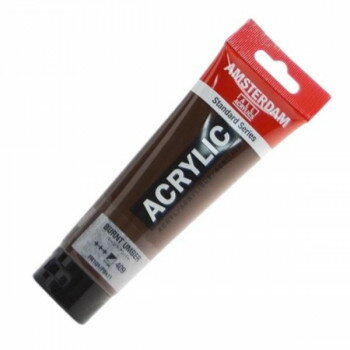 ターレンス アムステルダムアクリリックカラー120ml 409 バーントアンバー T1709-409 465056【お寄せ品、返品キャンセル不可。欠品終売時連絡あり】