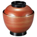 福井クラフト 3.5寸玉子吸物椀 朱こがね 37001580【お寄せ品、返品キャンセル不可。欠品終売時連絡あり】