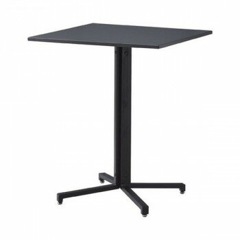 【メーカー直送（大型）】東谷 テーブル スクエア ブラック PT-331BK【お寄せ品、返品キャンセル不可。欠品終売時連絡あり】