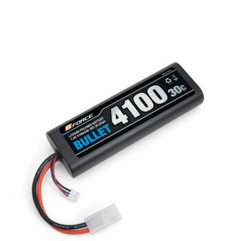 G-FORCE　ジーフォース　BULLET LiPo 7.4V 4100mAh　GFG008【お寄せ品、返品キャンセル不可。欠品終売..