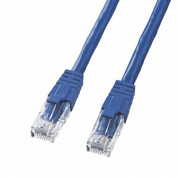[메일 서비스] 산와 서플라이 카테고리 6UTP 크로스 케이블 3m 블루 KB-T6L-03BLCK [납품, 반품 취소 불가. 결품 종매시 연락 있음]