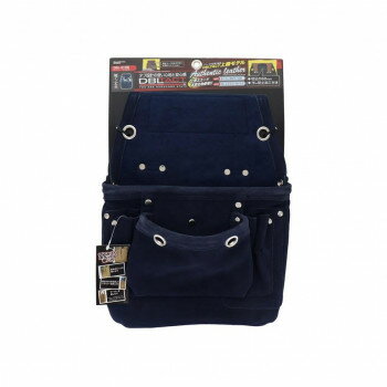 DBLTACT　スエード本革釘袋　ネイビー　DSL-01NB　582862【お寄せ品、返品キャンセル不可。欠品終売時..