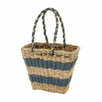 Handbag Type - 【メーカー直送（大型）】バッグ ジュートシーグラス スクエアS ブルーグレー 13623550513【お寄せ品、返品キャンセル不可。欠品終売時連絡あり】