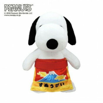 吉徳 PEANUTS(ピーナッツ) ミーツ ジャパン スヌーピー(SNOOPY) 相撲ぬいぐるみ 182058【お寄せ品、返品キャンセル不可。欠品終売時連絡あり】