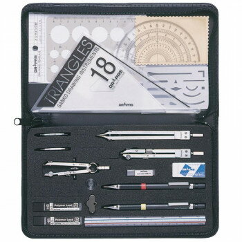 ドラパス オール・イン・ワン製図器7本組18品【お寄せ品、返品キャンセル不可。欠品終売時連絡あり】