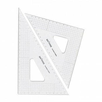 ドラパス カッティング三角定規 3mm厚 30cm【お寄せ品、返品キャンセル不可。欠品終売時連絡あり】