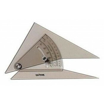 【メール便】 ドラパス 自在勾配定規 15CM (N) 13906【お寄せ品、返品キャンセル不可。欠品終売時連絡あり】