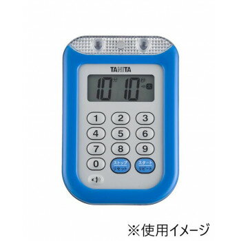 タニタ　TD-377-BL(ブルー)　大音量タイマー100分計　128038【お寄せ品、返品キャンセル不可。欠品終売時連絡あり】