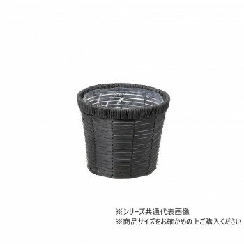大橋新治商店 ブラックホルツプランターラウンドD5 23-375【お寄せ品、返品キャンセル不可。欠品終売時連絡あり】