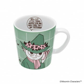 (A)Moomin　ムーミン マグ 0.3L POP スナフキン (チェック)　1078669【お寄せ品、返品キャンセル不可。..