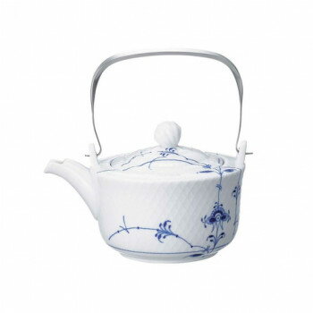 (C)ロイヤルコペンハーゲン　　ブルーパルメッテ ティーポット　1017413【お寄せ品、返品キャンセル不可。欠品終売時連絡あり】