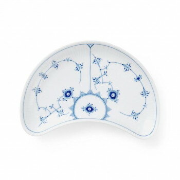 (C)ロイヤルコペンハーゲン　　BFTD プレイン ディッシュ クレセント　1068812【お寄せ品、返品キャンセル不可。欠品終売時連絡あり】