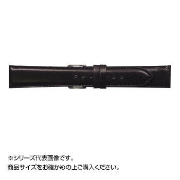 【メール便】 MIMOSA(ミモザ) 時計バンド キッド 18mm ブラック (美錠:銀) ZK-A18【お寄せ品、返品キャンセル不可。欠品終売時連絡あり】