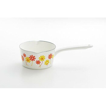 Enamel Fry Pans - 豊琺瑯 アデリアレトロ ホーローミルクパン15cm「アリス」 ADR-21【お寄せ品、返品キャンセル不可。欠品終売時連絡あり】