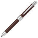 パイロット 多機能ペン 2+1 リッジ レザー 0.7mm ブラウン BTHR-3SL-BN【お寄せ品、返品キャンセル不可。欠品終売時連絡あり】