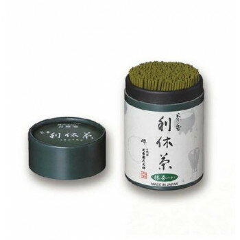 奥野晴明堂 利休茶（抹茶の香り） ミニ円筒型【お寄せ品、返品キャンセル不可。欠品終売時連絡あり】