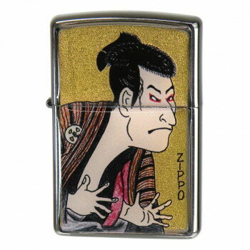 【メール便】 ZIPPO フレーム金箔エポ 江戸兵衛【お寄せ品、返品キャンセル不可。欠品終売時連絡あり】