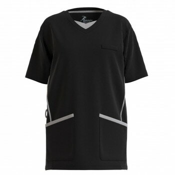 サーヴォ MCU ニットスクラブ(ブラック) ブラック M MSCU-2201-B9【お寄せ品、返品キャンセル不可。欠品終売時連絡あり】