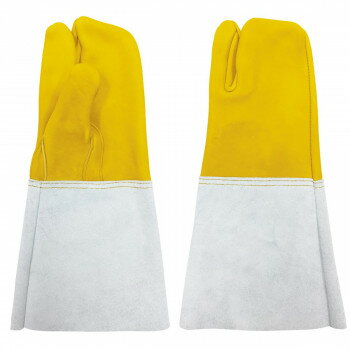 小野商事 エース 牛クレスト 溶接用手袋 3本指 AG302【お寄せ品、返品キャンセル不可。欠品終売時連絡..