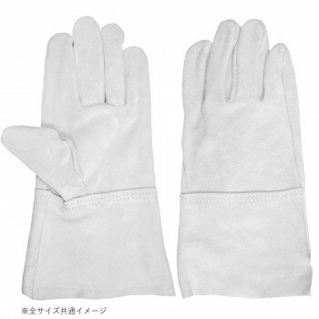 小野商事 エース 牛床革溶接用手袋 内縫い 中袖 AG055Y【お寄せ品、返品キャンセル不可。欠品終売時連..