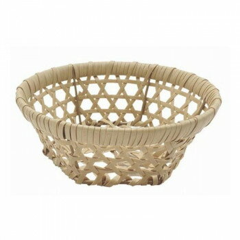 バンブス フェイクPE竹バスケット浅型S NT 74271【お寄せ品、返品キャンセル不可。欠品終売時連絡あり】